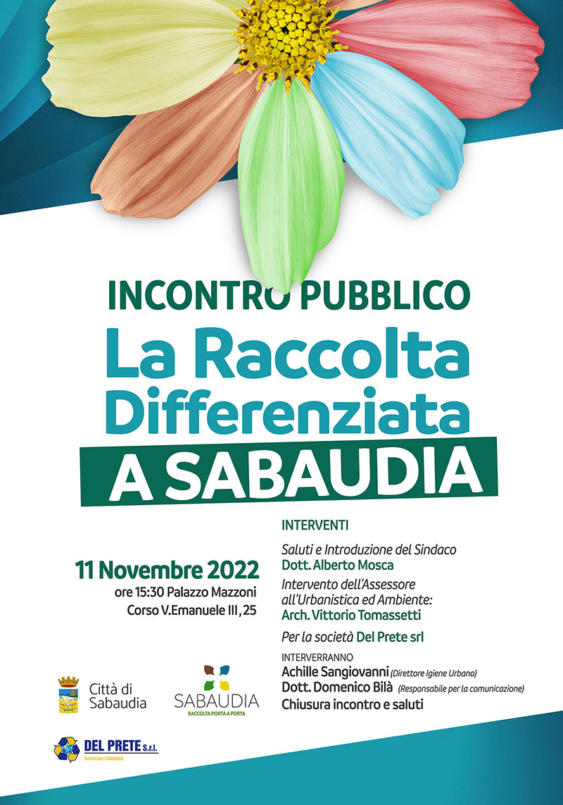 incontro pubblico raccolta differenziata sabaudia web